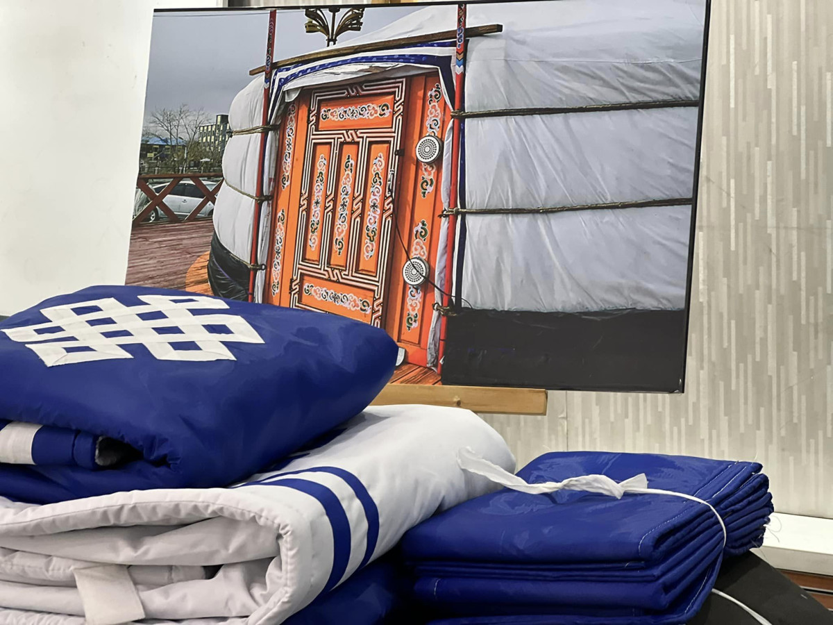 50 households in Orkhon aimag received Mongolian ger heating, insulation, and ventilation CHIP packages