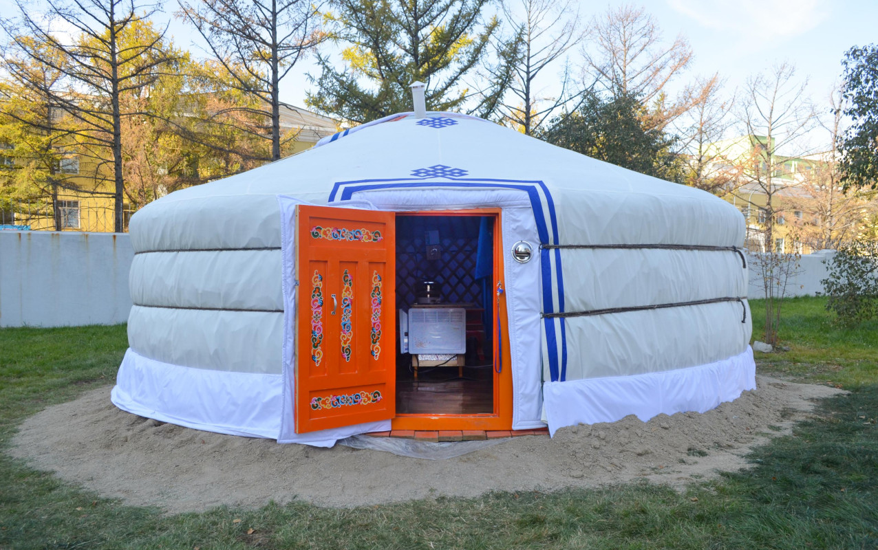 Climate-resilient ger (Yurt) kindergartens