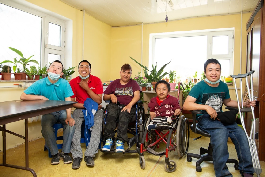 Members of the Sain Naiz Child Development Center. 